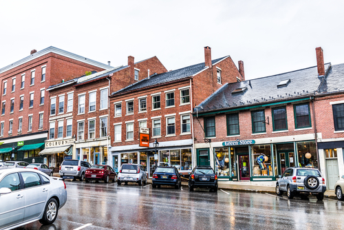 Downtown Belfast, Maine