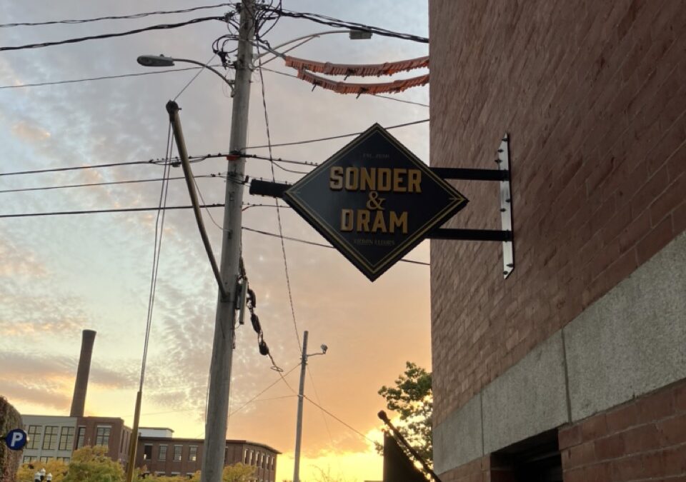 Sonder and Dram sign